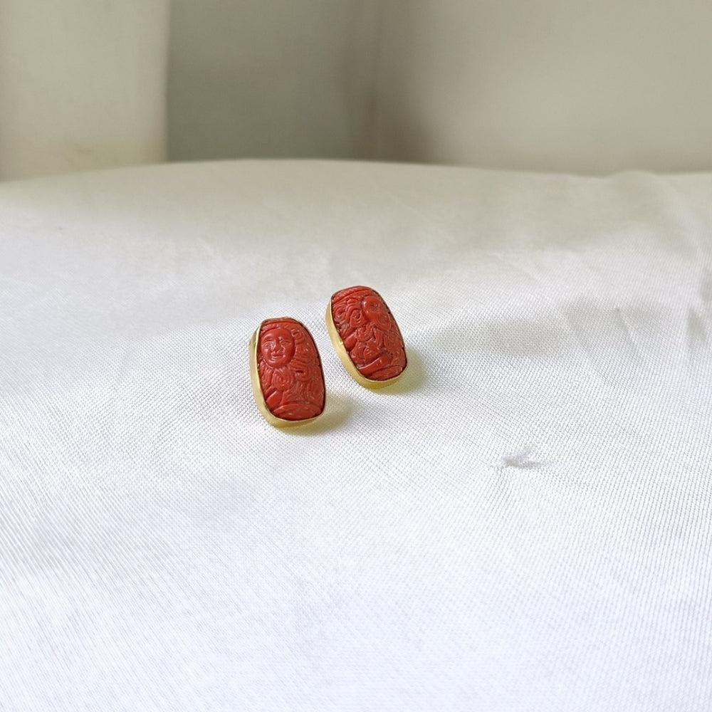 Pearl Bloom Coral Hasli Set
