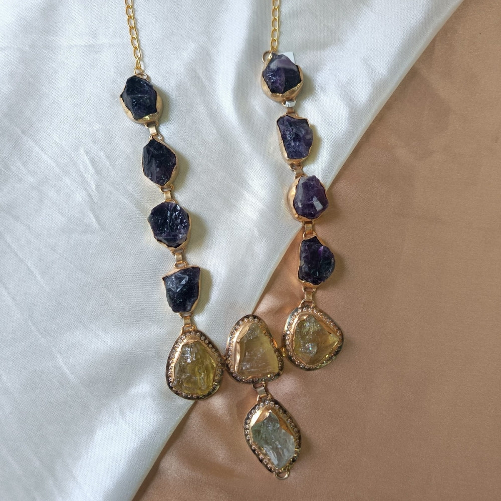 Hint Of Citrine Necklace