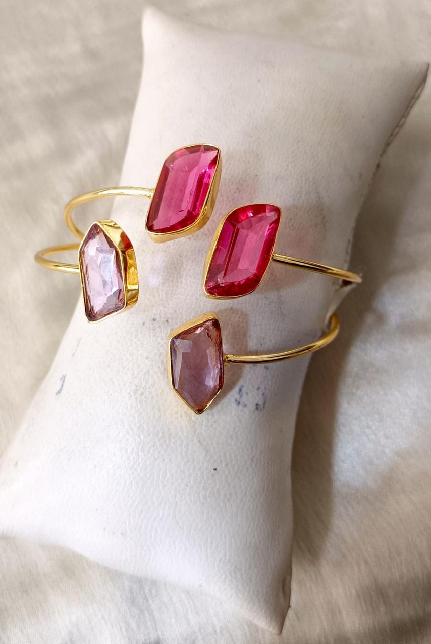 Pink Shades Glass Handcuff