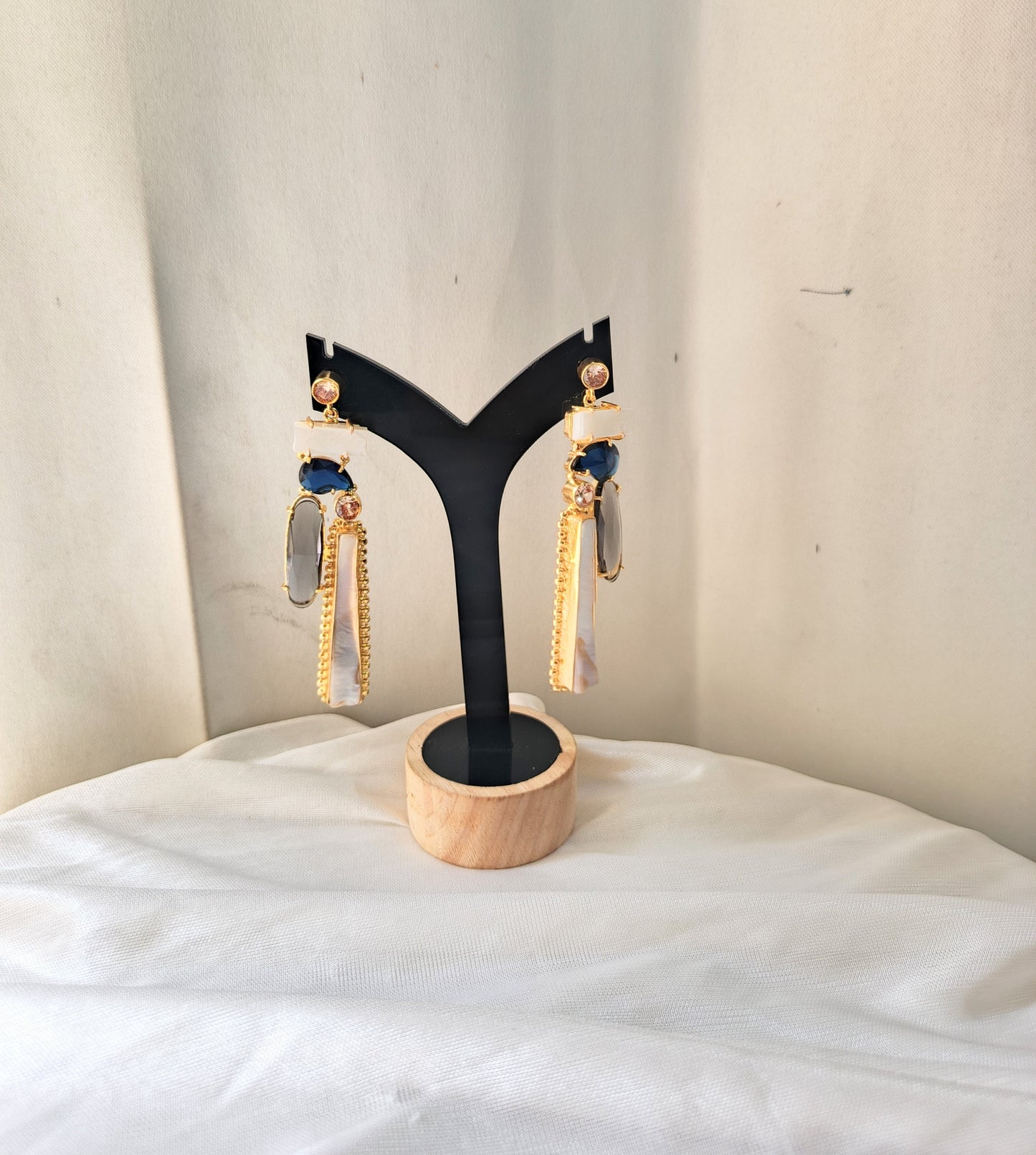Boho Chic Gold Bar Earrings