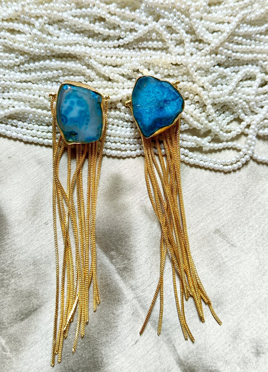 Agate Earring