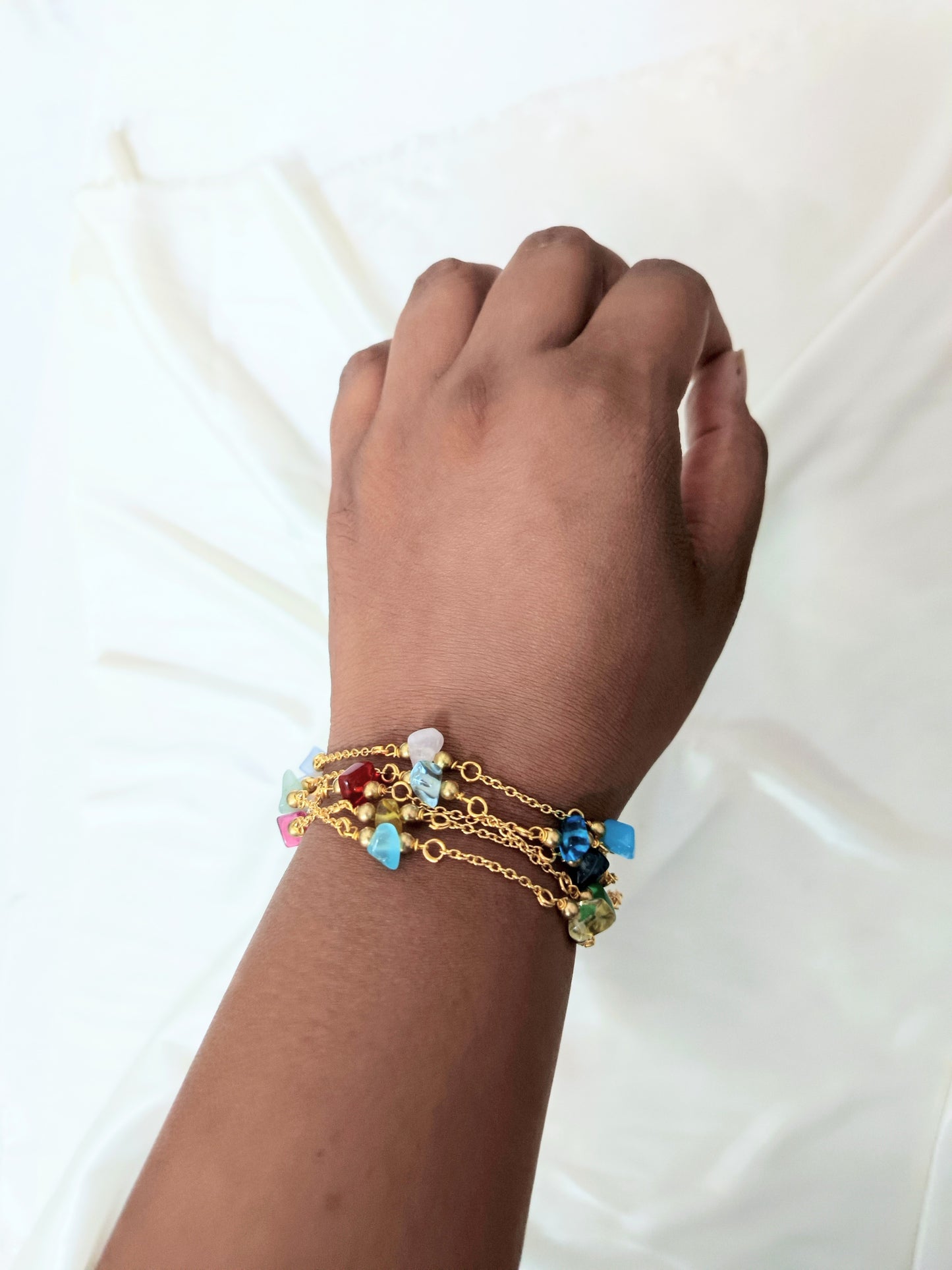 Boho Luxe Multistone Bracelet