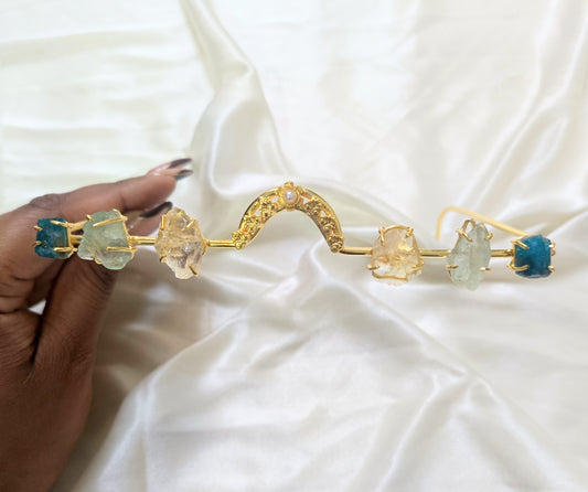 Luxury Raw Gemstone Facelet