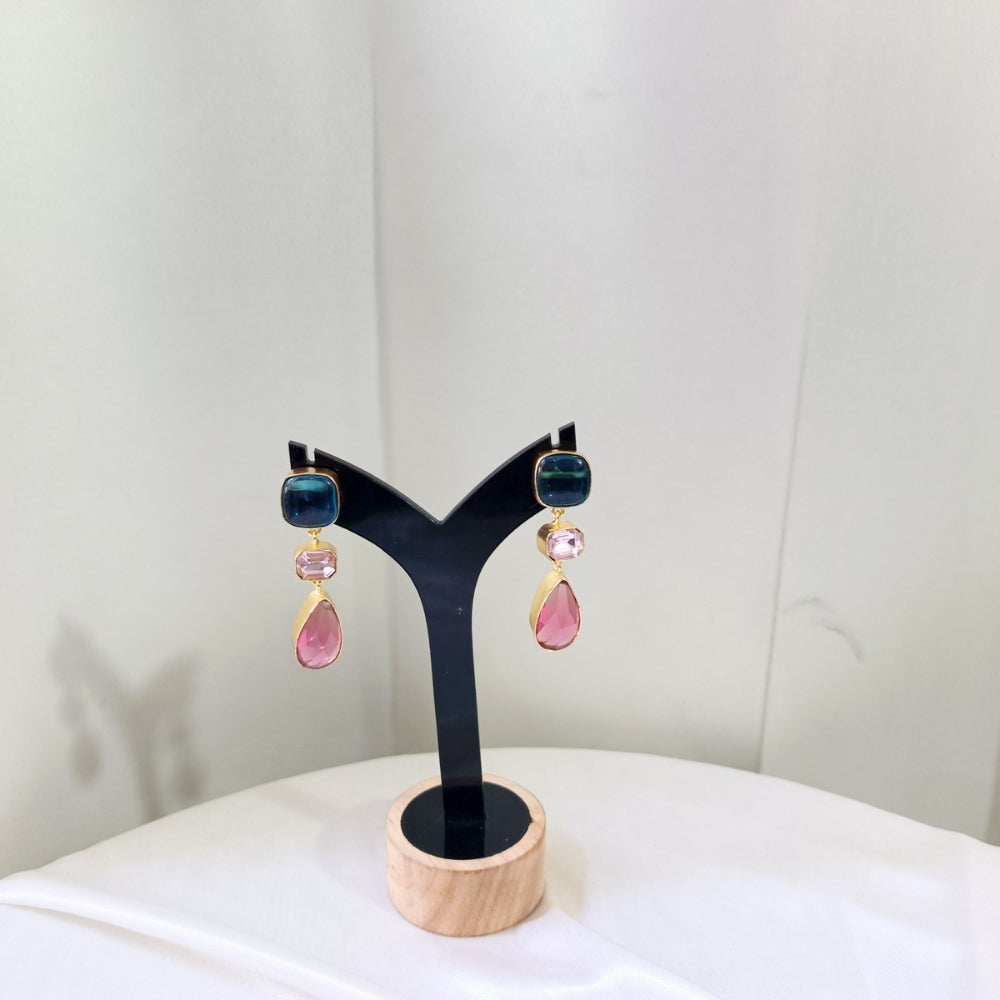 Chic Multicolour Teardrop Earring