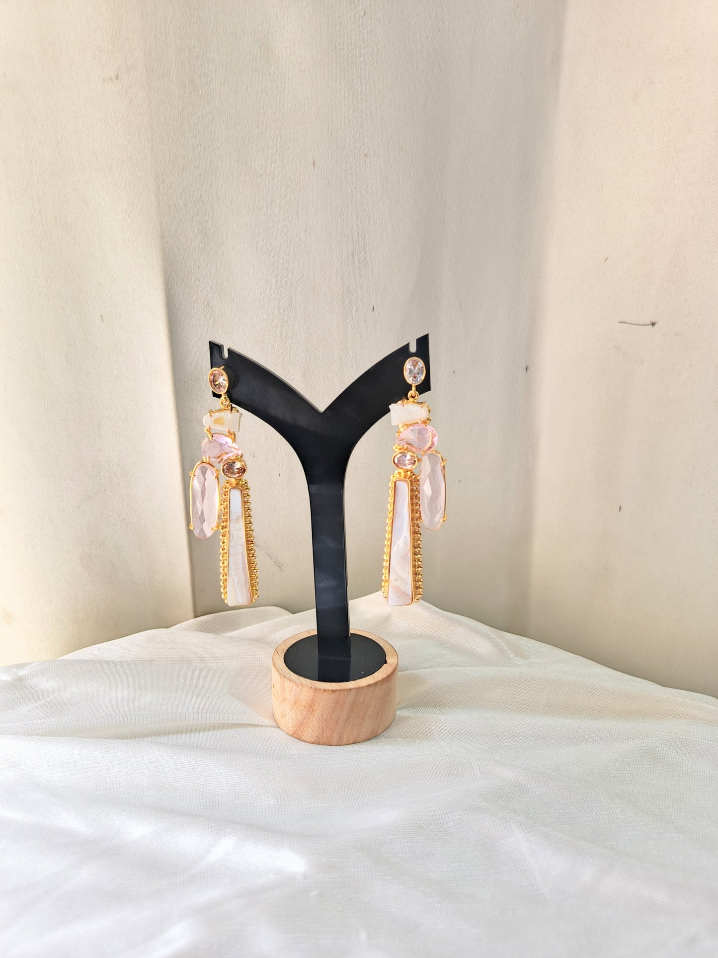 Boho Chic Gold Bar Earrings