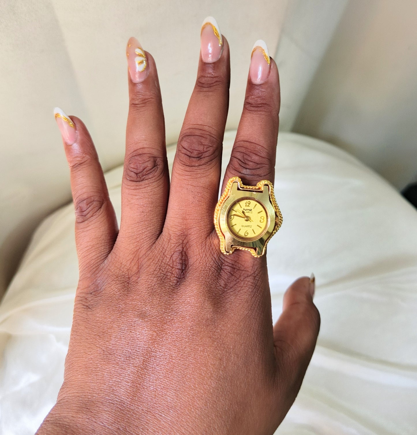 Chic Mini Dial Watch Ring