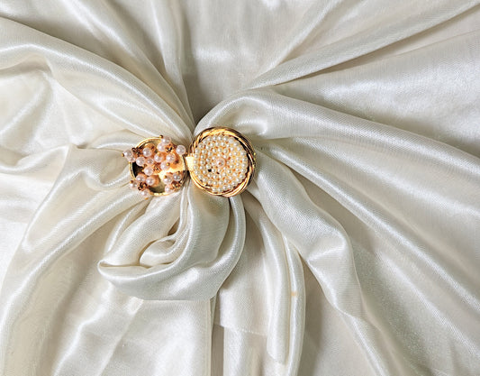 Lustre Pearl Statement Ring