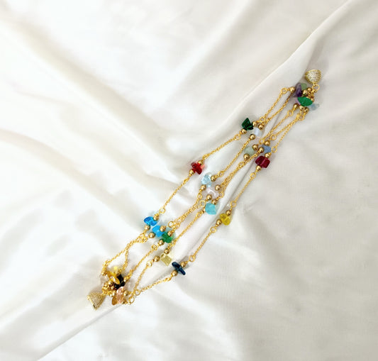 Boho Luxe Multistone Bracelet