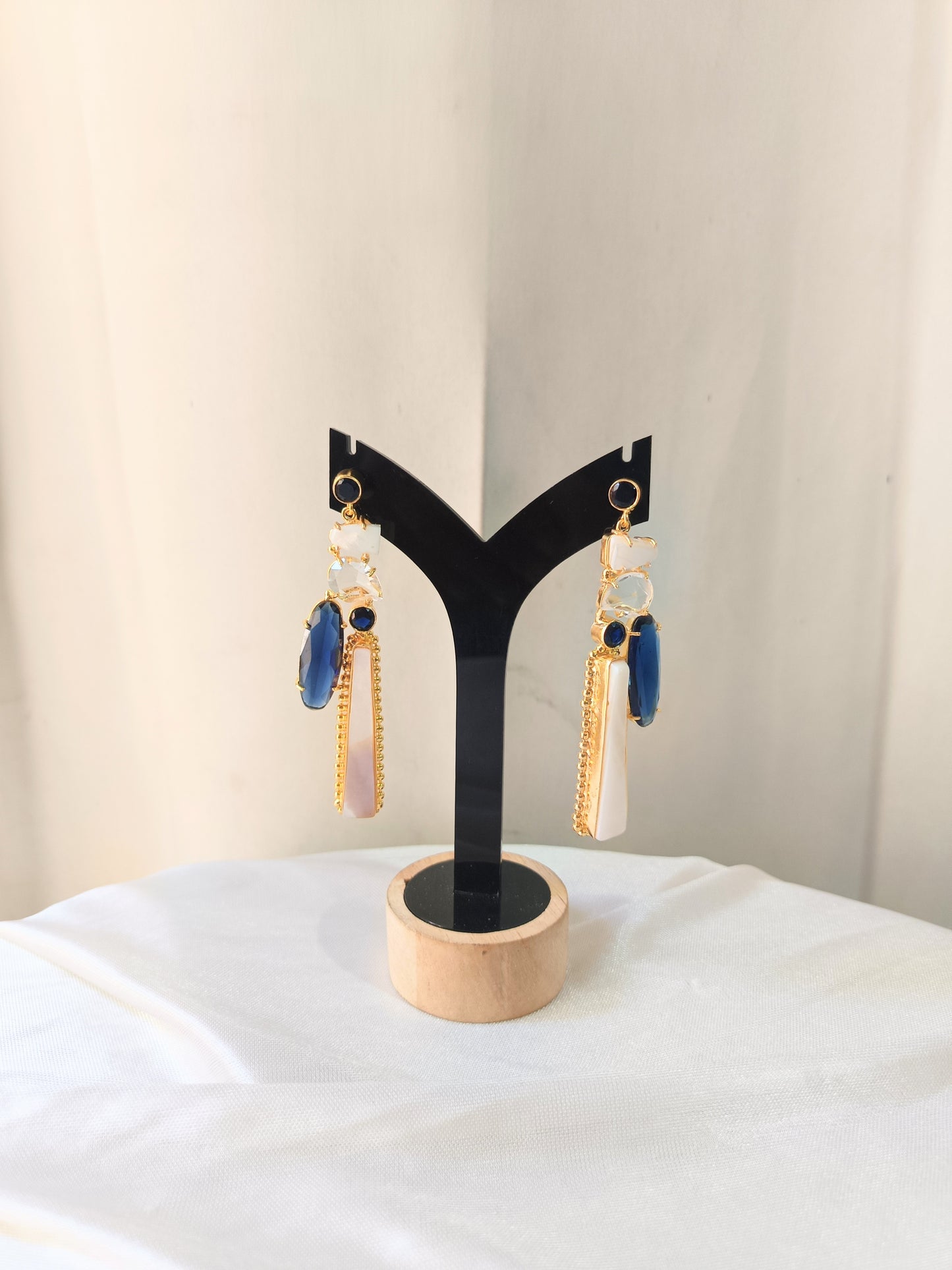Boho Chic Gold Bar Earrings