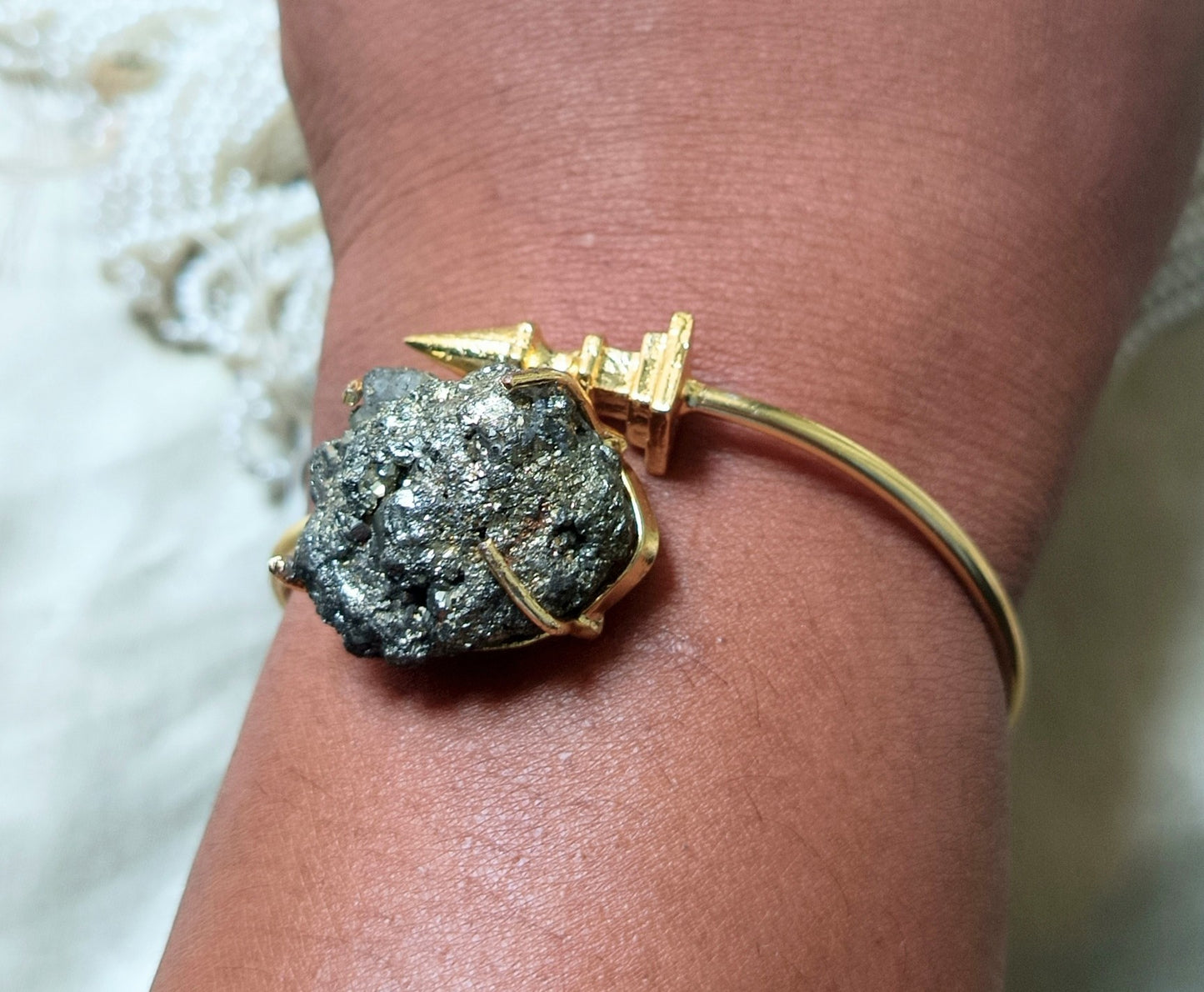 Pyrite Handcuff