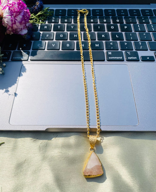 Rose Quartz Pendant