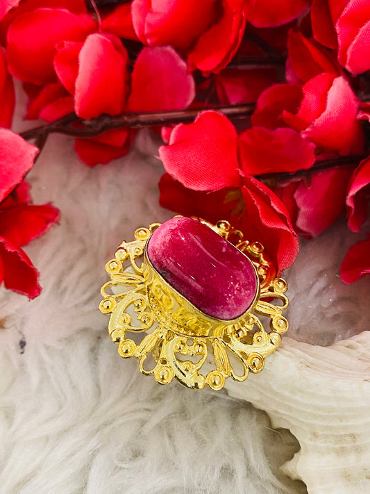 Reflection of You Ruby Tumble Ring