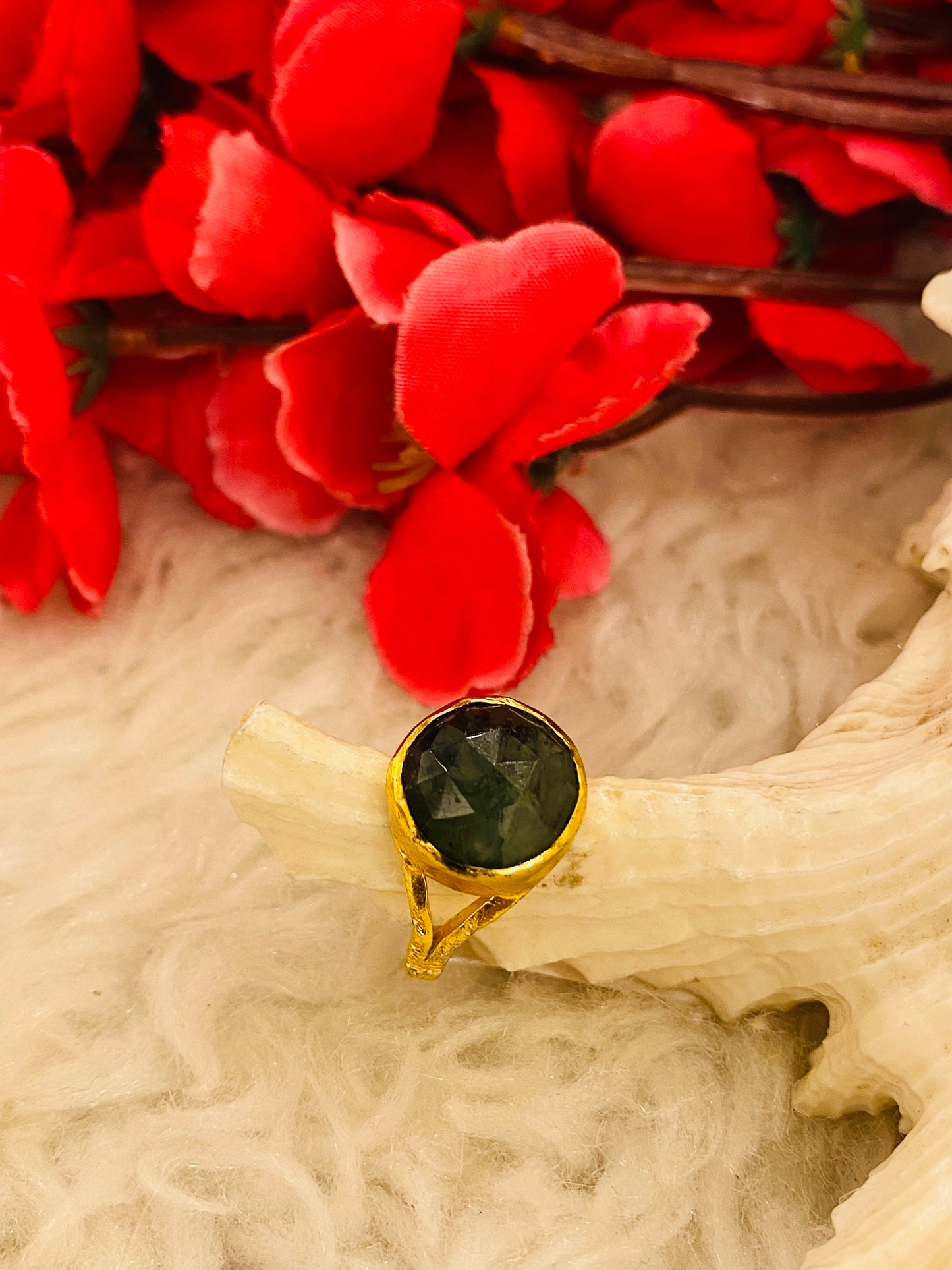 Forest Glass Ring