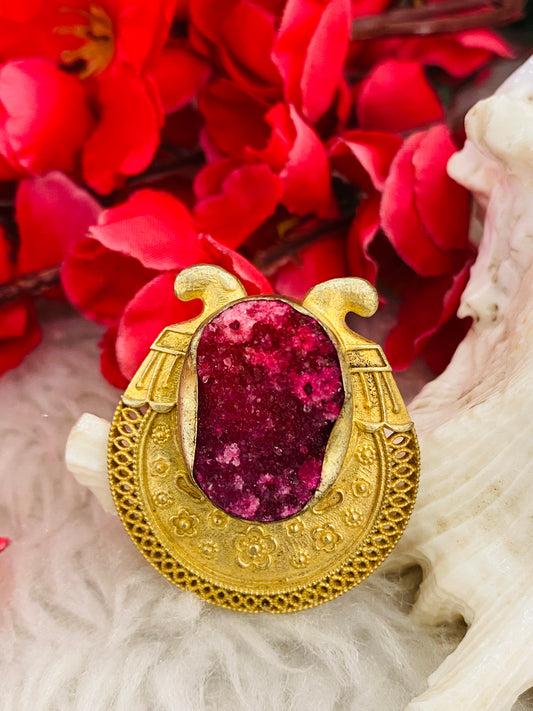 Maya Sugar Drossy Ring