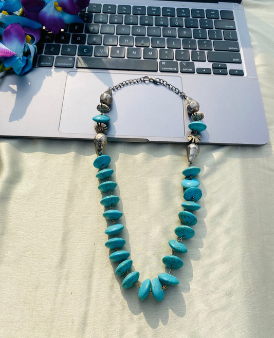 Dalia Turquoise Necklace