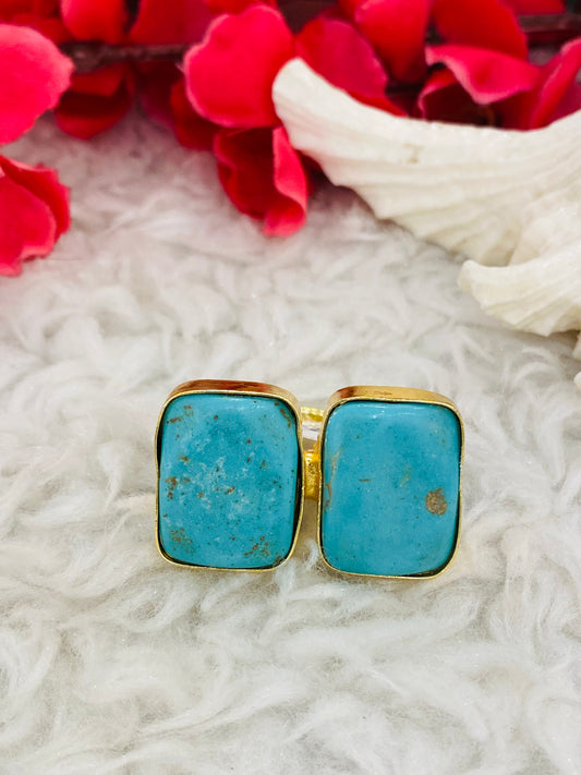 Twin Turquoise Ring