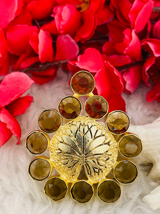 Pyramid of Tree Cocktail Ring