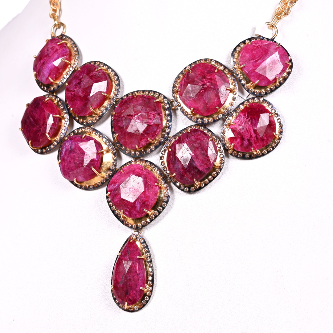 Ruby Glam Necklace