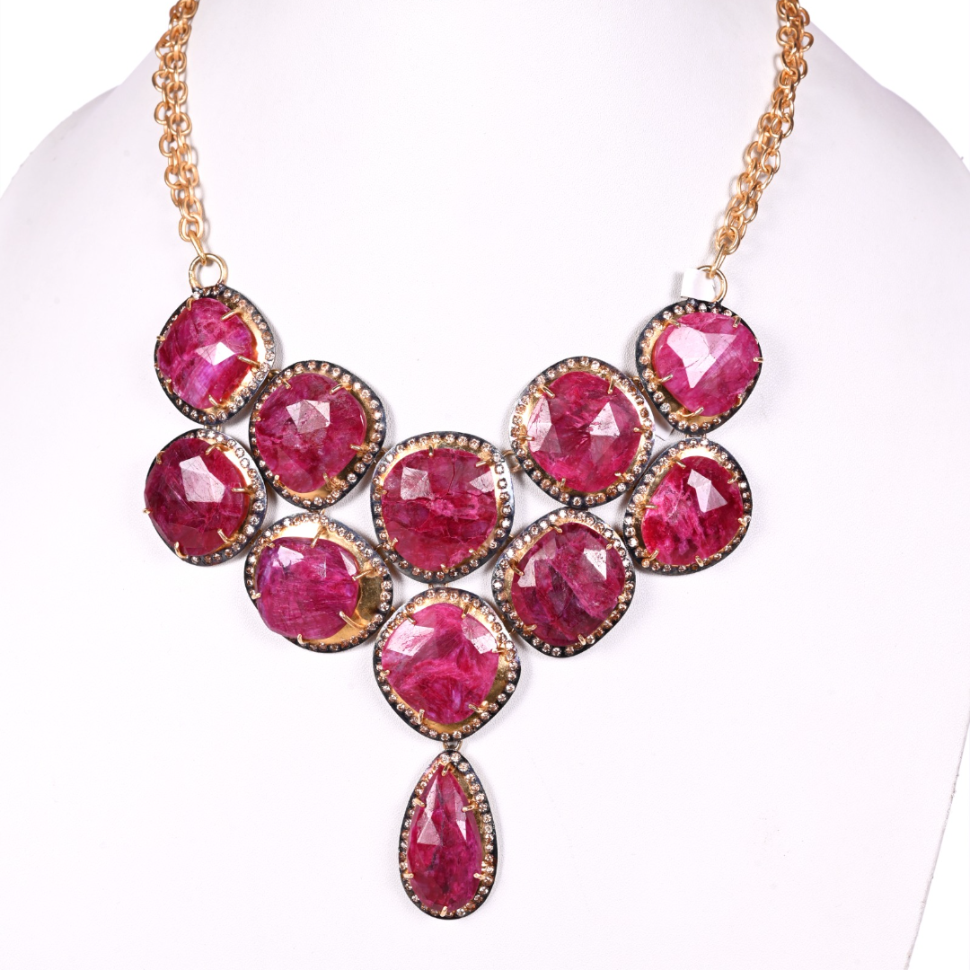 Ruby Glam Necklace