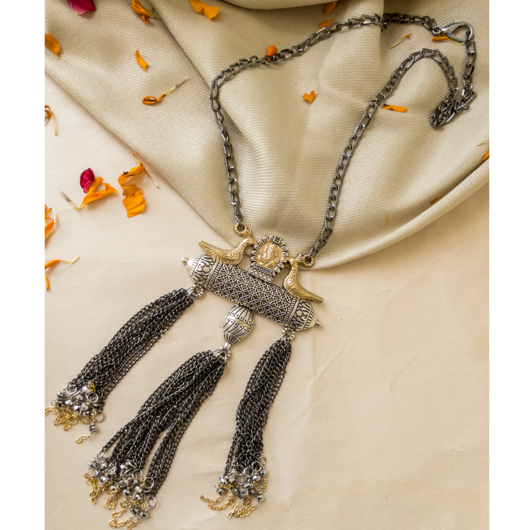 Ganesha Tassel Necklace