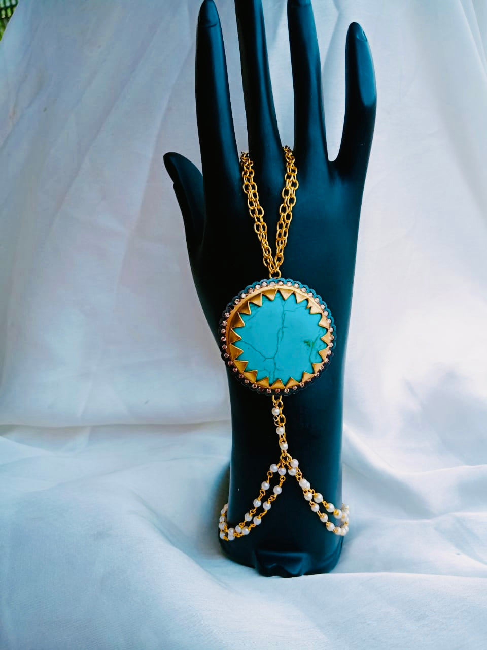 Turquoise Victorian Hand Harness