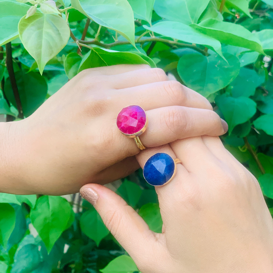 Coloured Stone Ring