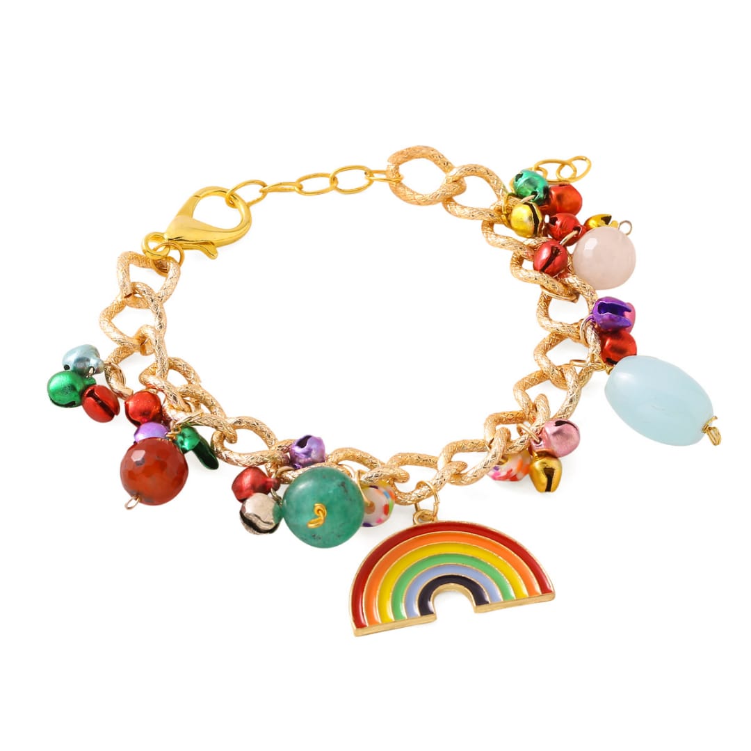 Rainbow Charm Bracelet