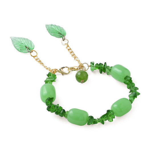 Green Beaded Bracelet