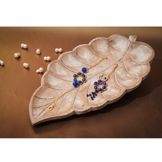 Lapis Lazulli Couple Rakhi