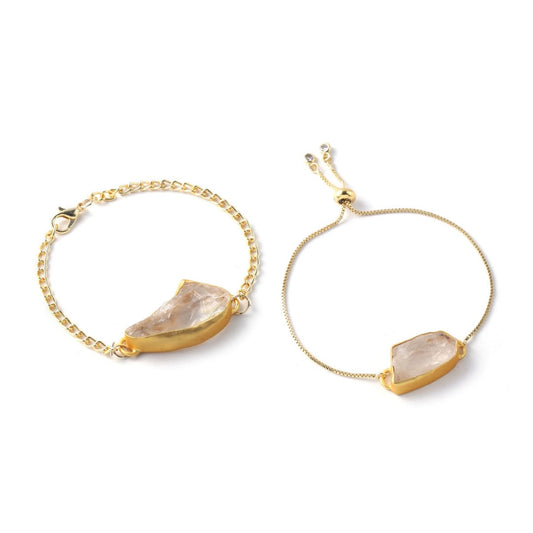 Crystal Rough Stone Couple Rakhi