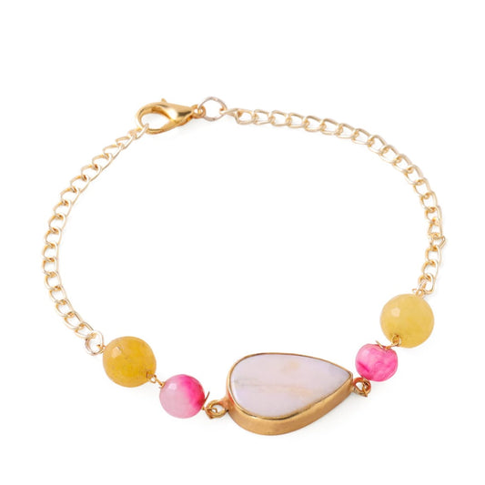 Stone with Beads Bracelet