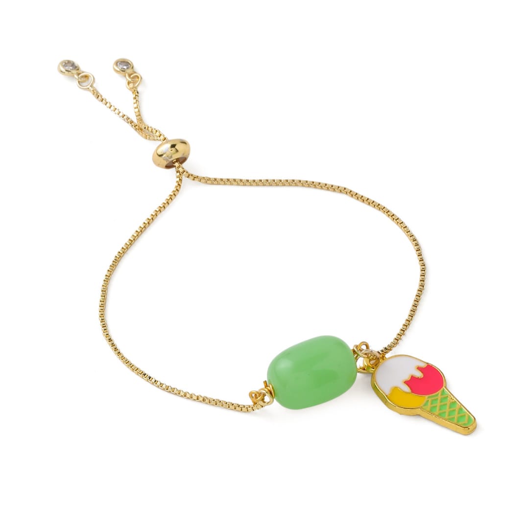 Ice cream with Stone Bracelet